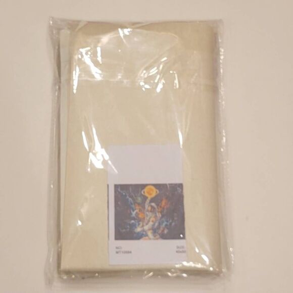 Paint by Number Canvas Kit Starry Sun 16x16 inch - Picture 4 of 5